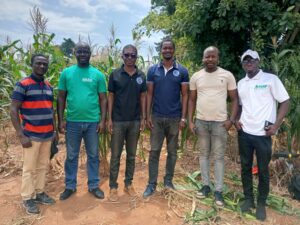 3 team leadersDr Kofi Frimpong Anin (Entomologist) Dr Yaw Danso (Nematologist) Mr Jerry Fenteng Asamoah (Mycologist) 