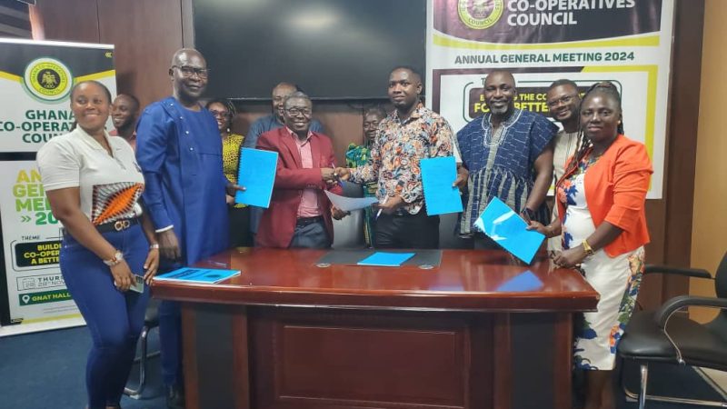 Ghana Co-operative Council reports growth at AGM, signs MOU to promote Cooperation among cooperatives for sustainable development and socioeconomic cohesion