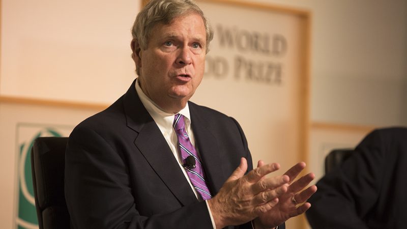 U.S. Agriculture Secretary Tom Vilsack Appointed as CEO of the World Food Prize Foundation